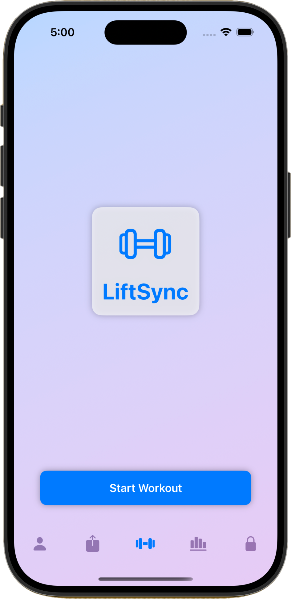 LiftSync App Screenshot