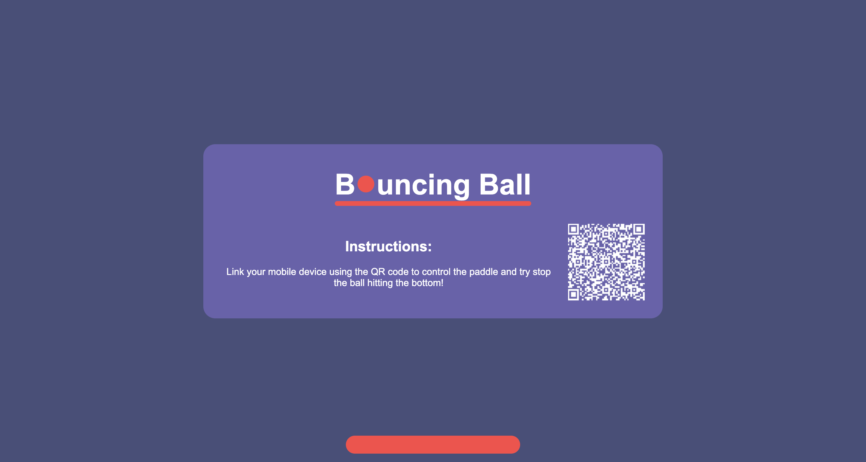 Bouncing Ball App Screenshot